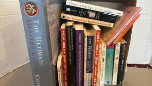 lot 1603 image: Mixed Lot of Books - Mystery, Cooking, Self-Help, Fiction