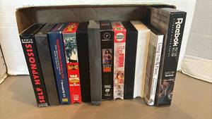 lot 1608 image: VHS Fitness and Exercise Videos Including Self Hypnosis Reebok Step