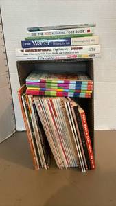 lot 1614 image: Cookbook Lot Includes Everyday Food Series and Health Diet Guides