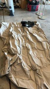 lot 1633 image: Coleman Double QuickBed Airbed with WrapnRoll Storage System