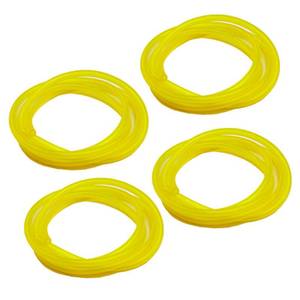 lot 338 image: HOODELL 4 Sizes Premium Petrol Fuel Line, 4 Feet Long Hose for Poulan, Craftman, Chainsaw, String Trimmer and Blower - Retail $6