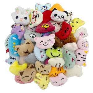 lot 389 image: 50 PCS Random Mini Stuffed Animal Plush Toys Set, Cute Small Stuffed Toy for Classroom Treasure Box Toys Prize Party Favors, For Claw Machine Prizes Goodie Bag Filler Carnival Birthday Party - Retail $13