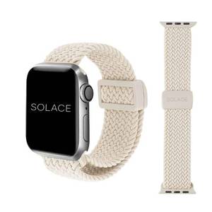 lot 408 image: Solace Bands Imperium Adapt Wide Adjustable Nylon Braided Watch Band - Compatible with All Apple Watches - Solace Apple Watch Bands for Women & Men - Smart Watches Band Series 11-1, Ultra, SE - Retail $40