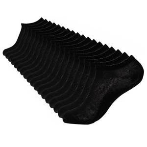 lot 467 image: WHITE, NOT BLACK YOUNGTIME 6 Pairs Women Ankle Socks Thin Casual Sock Mini Compression Socks Size 5-9 White