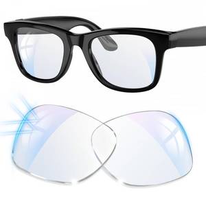 lot 489 image: Replacement Lenses for Ray-Ban Meta Smart Glasses Gen 21Wayfarer RW40064008RW4012, 53mm Large50mm Regular, Anti-Scratch - Retail $15