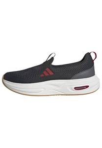 lot 490 image: PRE OWNED adidas Mens Cloudfoam Cuxxion - Lounge, CarbonBetter ScarletWhite, 12 - Retail $40