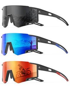 lot 558 image: KALIYADI Sports Sunglasses-Men Polarized-Mens-Sunglasses Women Running Sun Glasses with UV400 for Fishing Cycling - Retail $16