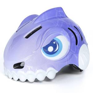lot 570 image: FUNWICT Bike Helmet for Kids 3-5-8 Toddler Bike Helmet Animal 3D Cartoon Boys Girls Safety Adjustable Kids Helmet and Pads Set for Cycling Scooter Skateboard (Purple, S 19.69-21.26 inches) - Retail $9,258