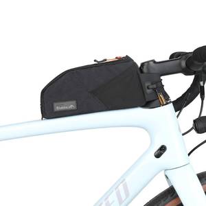 lot 614 image: Rhinowalk Bike Top Tube Bag Bicycle Front Frame Bag Waterproof Bike Bag 1.2L with Dual Side Mesh Pockets Perfect for MTB Road Bike Cycling Commuting and Outdoor Adventures - Retail $28