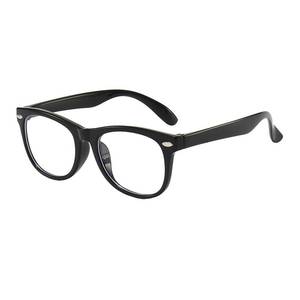lot 663 image: FANNYGO 1 Pack kids Blue Light Blocking Glasses For Girls And Boys Computer Blue Light Blocking Glasses For Age 3-11 (Black) - Retail $8