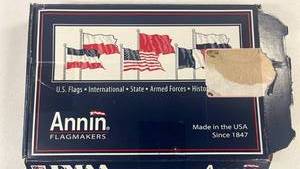 lot 17400 image: Annin Flagmakers U.S. Flags  International  State American Forces History - Retail $0