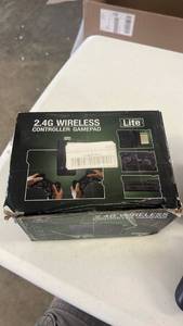 lot 17410 image: 2.4G Wireless Controller Gamepad Lite (2 controllers only)  - Retail $45