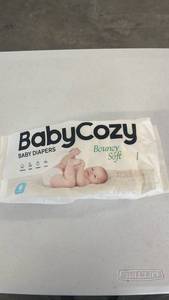 lot 17430 image: BabyCozy Bouncy Soft Baby Diapers Size 6 - Retail $12