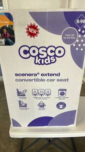 lot 17434 image: Cosco Kids Scenera Extend Convertible Car Seat R-98 - Retail $59