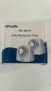 lot 17462 image: Tiffcofio Daily Mechanical Timer MH-012 - Retail $15