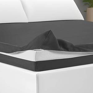 lot 1944 image: HunnmingRe Zippered Mattress Fitted Protector Deep Mattress Encasement Soft Zipper Fitted Sheet Microfiber Bed Sheet Cover for Bed(Dark Gray,Queen,6-8in) - Retail $25