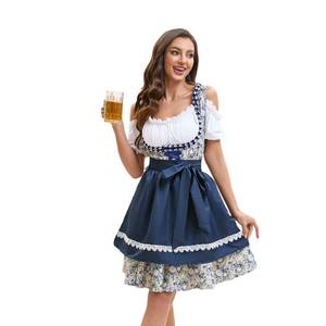 lot 1959 image: YTWS Oktoberfest Outfits Women German Dirndl Dresses Bavarian Costumes(L) - Retail $36