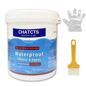 lot 5230 image: Waterproof Glue,Invisible Agent,Strong Transparent Sealant,for Bathroom, Kitchen, Garden, Roofs, Walls (0.3, Kilograms) - Retail $13