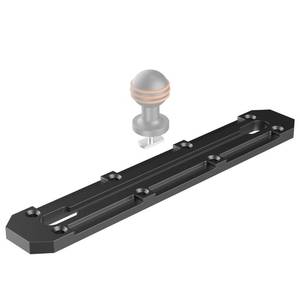 lot 19289 image: xsaaczm Aluminum Kayak Rail,Kayak Low Profile Track,Kayak Gear Track Accessories Track,Kayak Track for Fishing Rod Holder,Fish Fider,Cup Holder (9in) - Retail $14