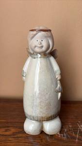 lot 96 image: Angel Figurine with Wings and Halo