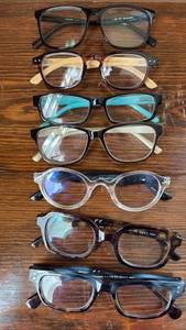 lot 122 image: Large Lot Reading Glasses Various Frames and Powers