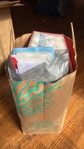 lot 124 image: Stationary Surprise Bag-Full to the top with Clean Cards, Notepads etc.
