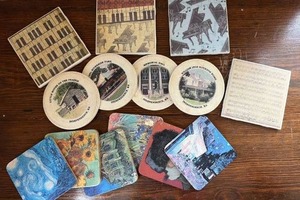 lot 165 image: Souvenir and Decorator Coasters