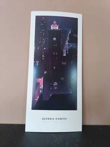 lot 1021 image: 36 inches tall by 16 12 inches Wide Georgia OKeefe Poster