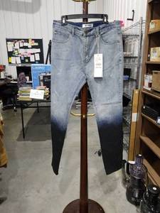 lot 2446 image: KLEEP Ombre Denim Jeans W38
