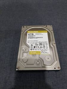 lot 2494 image: Western Digital WD Gold 6TB WD6003FRYZ SATA Data Center Hard Drive
