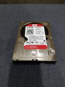 lot 2496 image: WD Red 6.0TB NAS Hard Drive WD60EFRX