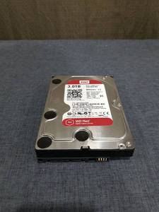 lot 2499 image: WD Red 3.0TB NAS Hard Drive WD30EFRX