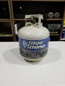 lot 2561 image: Blue Rhino Empty Propane Tank