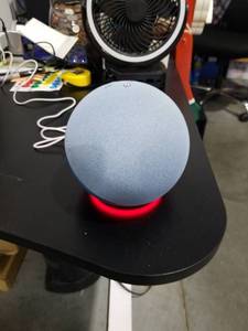lot 2568 image: Amazon Echo Dot Smart Speaker with LED Light