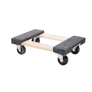 lot 2576 image: 18 In. x 12 In. 1000 lb. Capacity Hardwood Dolly