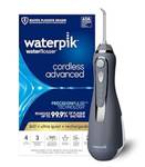 Waterpik Cordless Advanced 2.0 Water Flosser For Teeth, Gums, Braces, Dental Care With Travel Bag and 4 Tips,  Rechargeable, Portable, and Waterproof, Gray. - Retail: $99