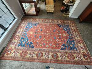 lot 118 image: Vintage Karastan Williamsburg Collection Wool Area Rug