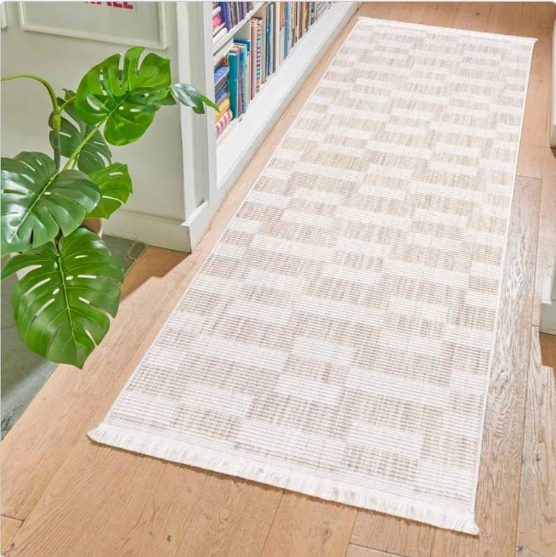 lot 20415 image: Serenity German Runner Rug - 30x90 inches