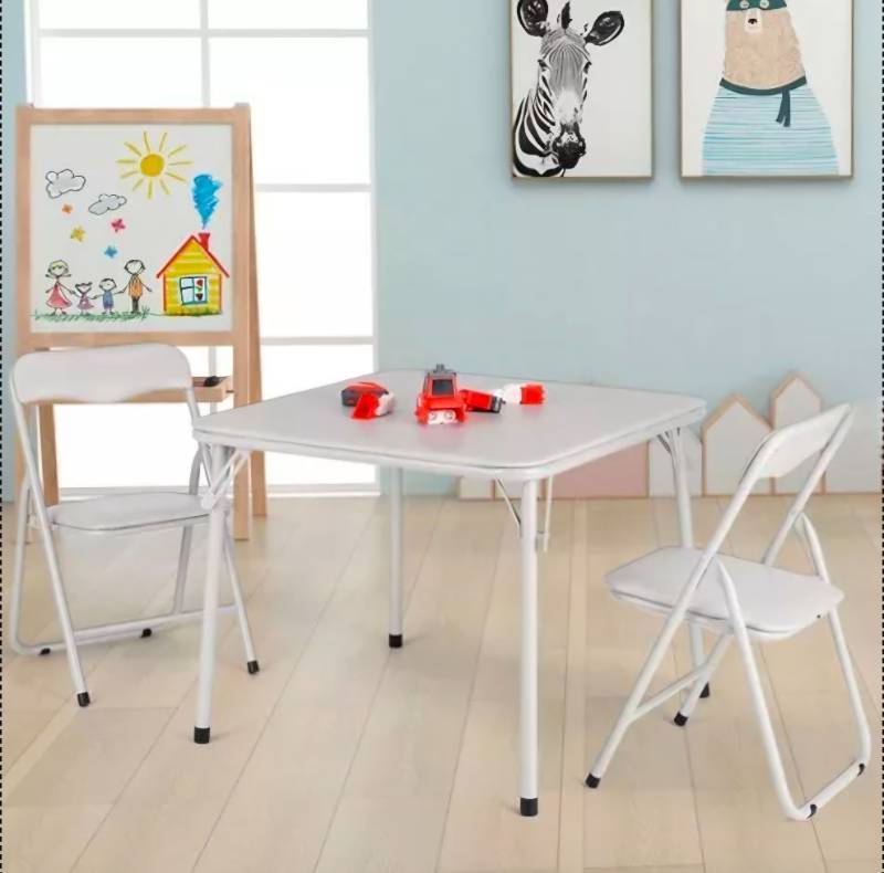 lot 20108 image: Garvee 5-Piece Folding Card Table and Chairs Set - Retail $89