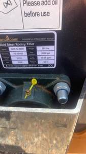 lot 727 image: LandHonor Skid Steer Rotary Tiller SRT-12-66W 66 inch