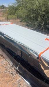 lot 734 image: Corrugated Metal Roofing & Siding Panels 50 Bundle Lot