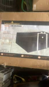 lot 767 image: LandHonor Metal Shed 72 x 100 50 sq-ft Model LHR-MS0608 6x8