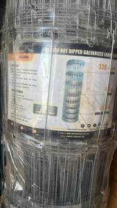 lot 784 image: Landhonor 48 in Hot Dipped Galvanized Farm Fence 330 ft Roll