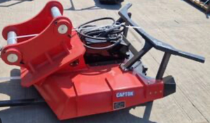 lot 516 image: Captok CK-EDM320 Hydraulic Disc Mulcher Excavator Attachment