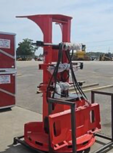lot 518 image: Captok CK-FB77 Skid Steer Tree Shear Feller Buncher Attachment