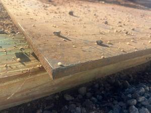lot 554 image: Heavy Steel Flat Plate Sheet 5x10ftx .75 in
