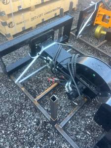 lot 565 image: Stump Grinder Model SG45 160-500 rmin Skid Steer Loader Attachment