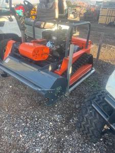 lot 591 image: Remote Control Lawn Mower LM1000Q 39 Cutting Width 9.5KW Gasoline