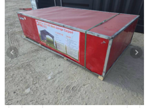 lot 603 image: CK-ZP20 20 x 30 All-Steel Garage Carport
