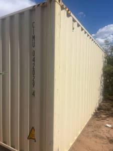 lot 261 image: 40FT shipping container no side doors 0294